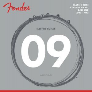Fender Classic Core Electric Guitar Strings Vintage Nickel Ball Ends