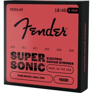 Fender SuperSonic 150R Pure Nickel Ball End - 3Pack 10-46