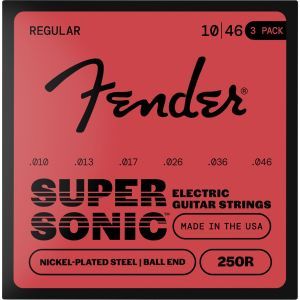 Fender SuperSonic 250R NPL Ball End - 3Pack