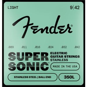 Fender SuperSonic 350L Stainless Steel Ball End 9-42