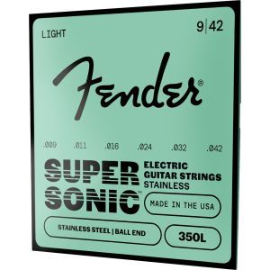 Fender SuperSonic 350L Stainless Steel Ball End 9-42