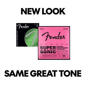 Fender SuperSonic 50H Flatwound Stainless Steel Ball End 12-52