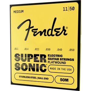 Fender SuperSonic 50M Flatwound Stainless Steel Ball End 11-50