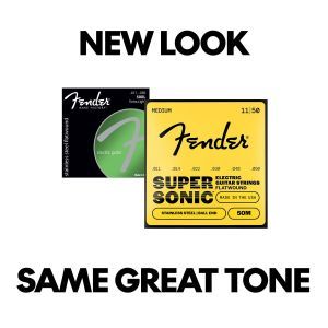 Fender SuperSonic 50M Flatwound Stainless Steel Ball End 11-50