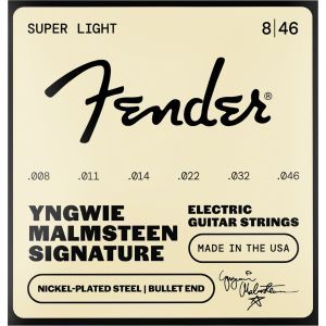 Fender YJM Malmsteen NPS Bullet End 8-46 Fender YJM Malmsteen NPS Bullet End 8-46