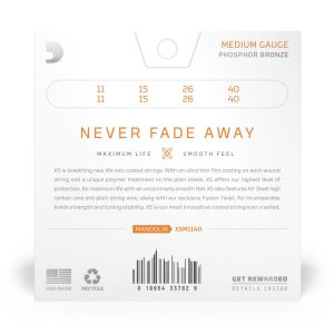 Daddario XSM1140 Phosphor Bronze Medium 11-40