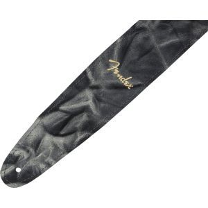 Fender Tie Dye Leather Strap Black