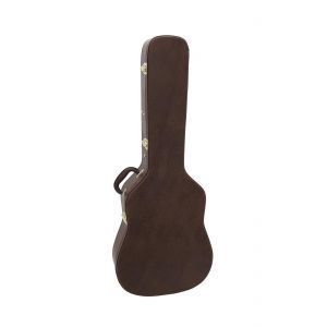 Dimavery Acoustic Guitar Form Case Brown 4/4