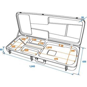 Dimavery ABS Rectangel Case