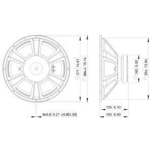 Lavoce WSF152.50 15'' Ferrite