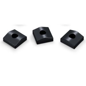Schaller Nut clamping blocks for locking nuts 6-strings Blackchrome