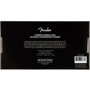 Fender Cypress Single Coil Acoustic Soundhole