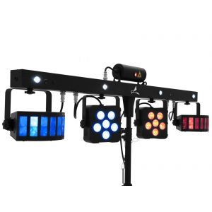 Set efecte lumini Eurolite LED KLS Laser Bar Pro FX-Set + stativ