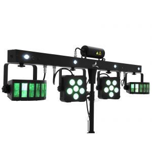 Set efecte lumini Eurolite LED KLS Laser Bar Pro FX-Set + stativ