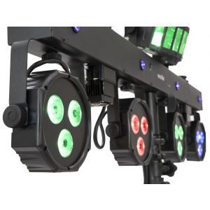 Set lumini Eurolite LED KLS Scan Next FX + stativ + Foot Switch