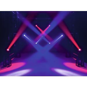 Set lumini Eurolite LED TMH-51 + Stage Stand cu inaltime reglabila