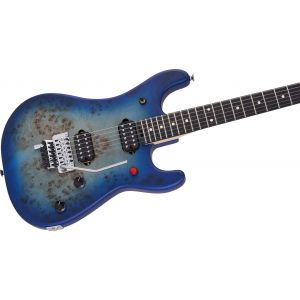 EVH 5150 Deluxe Poplar Burl Aqua Burst