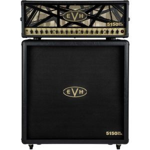 EVH 5150IIIS EL34 4x12 Cabinet Black and Gold