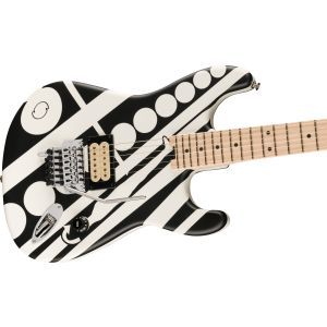 EVH Striped Series Circles White and Black