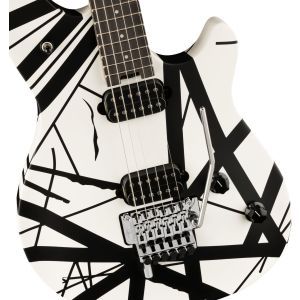 EVH Wolfgang Special Striped Black and White