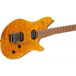EVH Wolfgang WG Standard QM Baked Transparent Amber