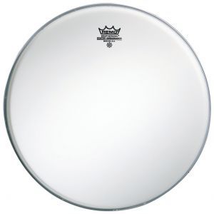 Remo Ambassador White Coated 12
