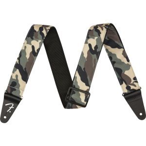Fender 2 Camo Strap Woodland-Camo