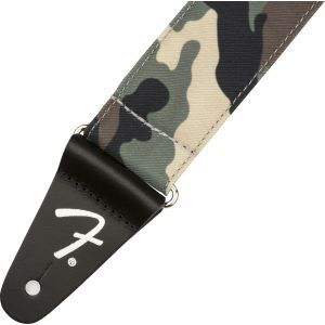 Fender 2 Camo Strap Woodland-Camo
