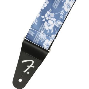 Fender Hawaiian Straps Blue Floral