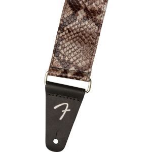 Fender Wild Faux Snakeskin Leather Strap Snakeskin