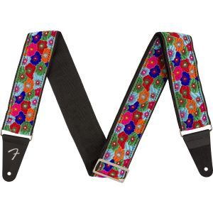 Fender Wild Bloom Strap Blue