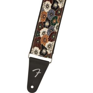 Fender Wild Bloom Strap Brown