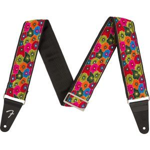 Fender Wild Bloom Strap Green