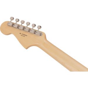 Fender 2023 Collection Made in Japan Traditional 60s Jazzmaster Olympic White with Blue Competition Stripe