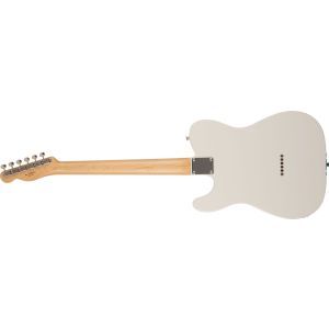 Fender 2023 Collection Made in Japan Traditional 60s Telecaster Olympic White with Blue Competition Stripe