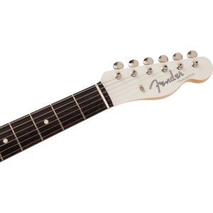 Fender 2023 Collection Made in Japan Traditional 60s Telecaster Olympic White with Blue Competition Stripe