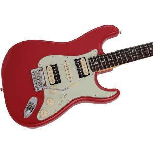 Fender 2024 Collection Made in Japan Hybrid II Stratocaster HSH Modena Red