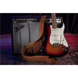 Fender Suede Fringe Strap-Brown
