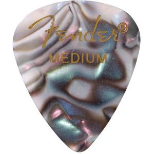 Fender Premium Celluloid Picks 351 Shape - 1 Gross Abalone
