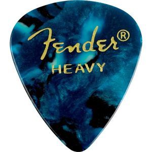 Fender Premium Celluloid Pick 351 Shape - 1 Gross Ocean Turquoise