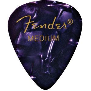 Fender Premium Celluloid Picks 351 Shape - 1 Gross (144 Pack) Purple Moto