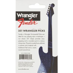 Fender and Wrangler Picks 351 Shape Tortoiseshell (8)