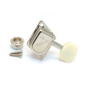 Fender 65 Mustang Reissue Tuner Nickel with Cream Buttons Nickel
