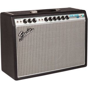 Fender ’68 Custom Deluxe Reverb Silver and Blue