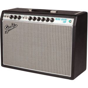 Fender ’68 Custom Deluxe Reverb Silver and Blue