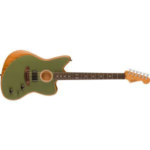 Fender Acoustasonic Player Jazzmaster Antique Olive