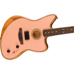 Fender Acoustasonic Player Jazzmaster Shell Pink
