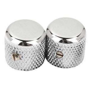 Fender Pure Vintage 52 Telecaster Knurled Knobs Chrome
