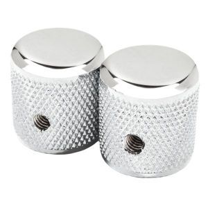 Fender Pure Vintage 58 Telecaster Knurled Knobs Chrome
