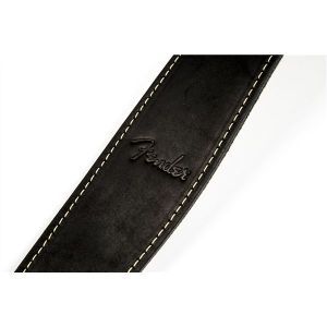 Fender Ball Glove Leather Strap-Black